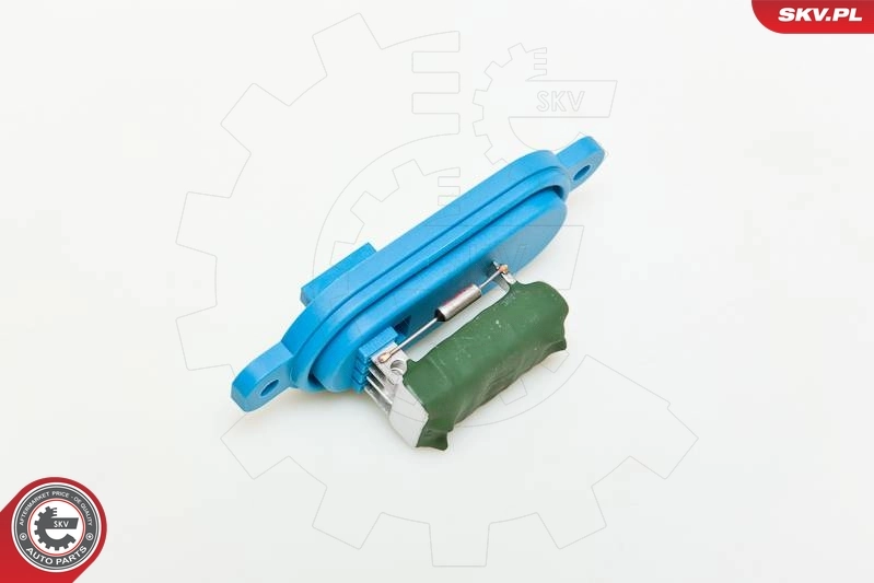 Resistor, interior blower